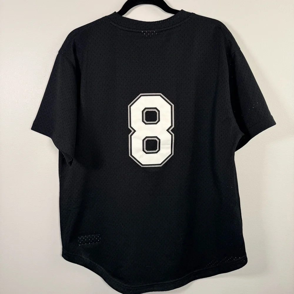 Mitchell & Ness Bo Jackson Chicago White Sox Batting Practice Jersey Black Lg. - Picture 7 of 14